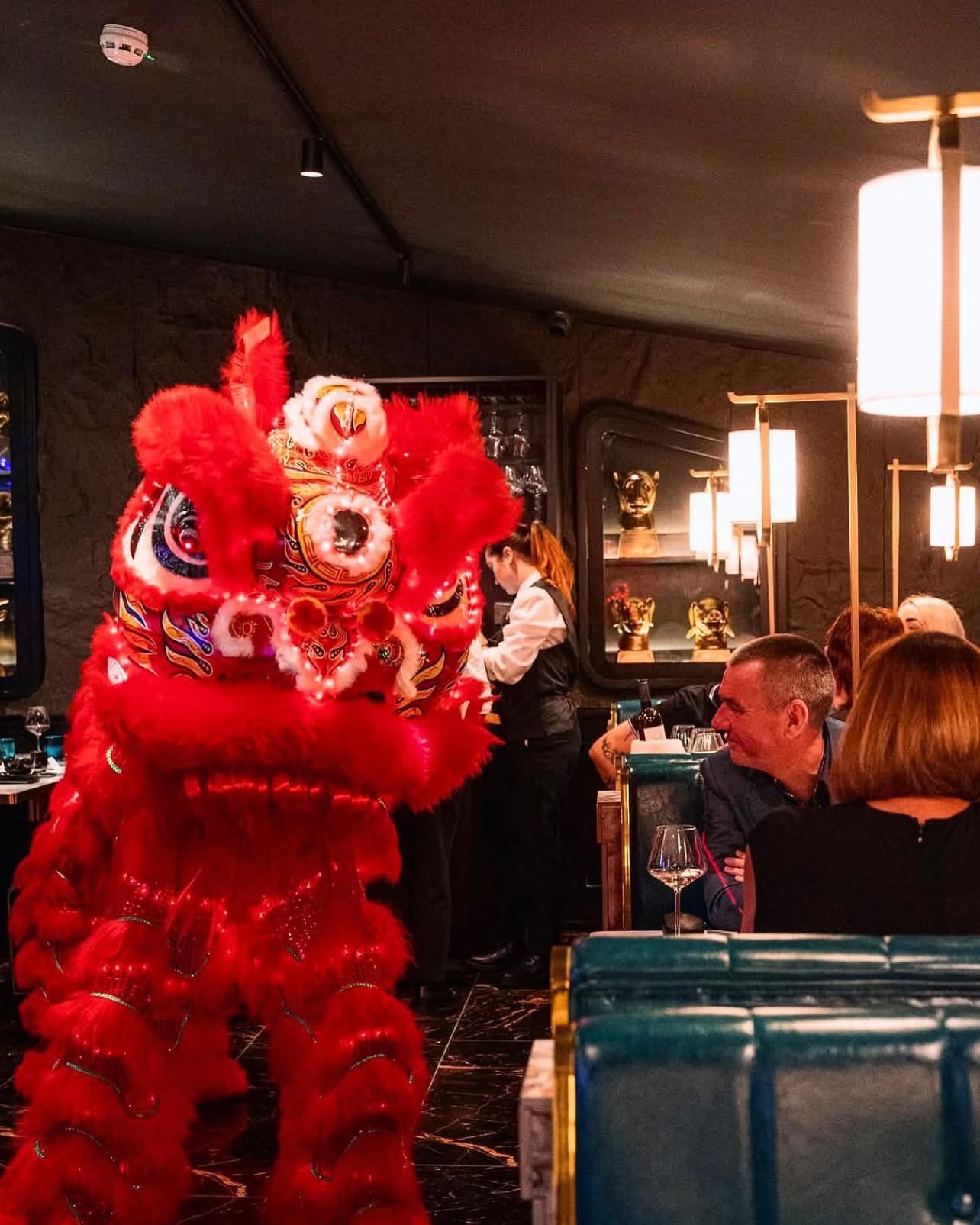 Dragon Lion performance