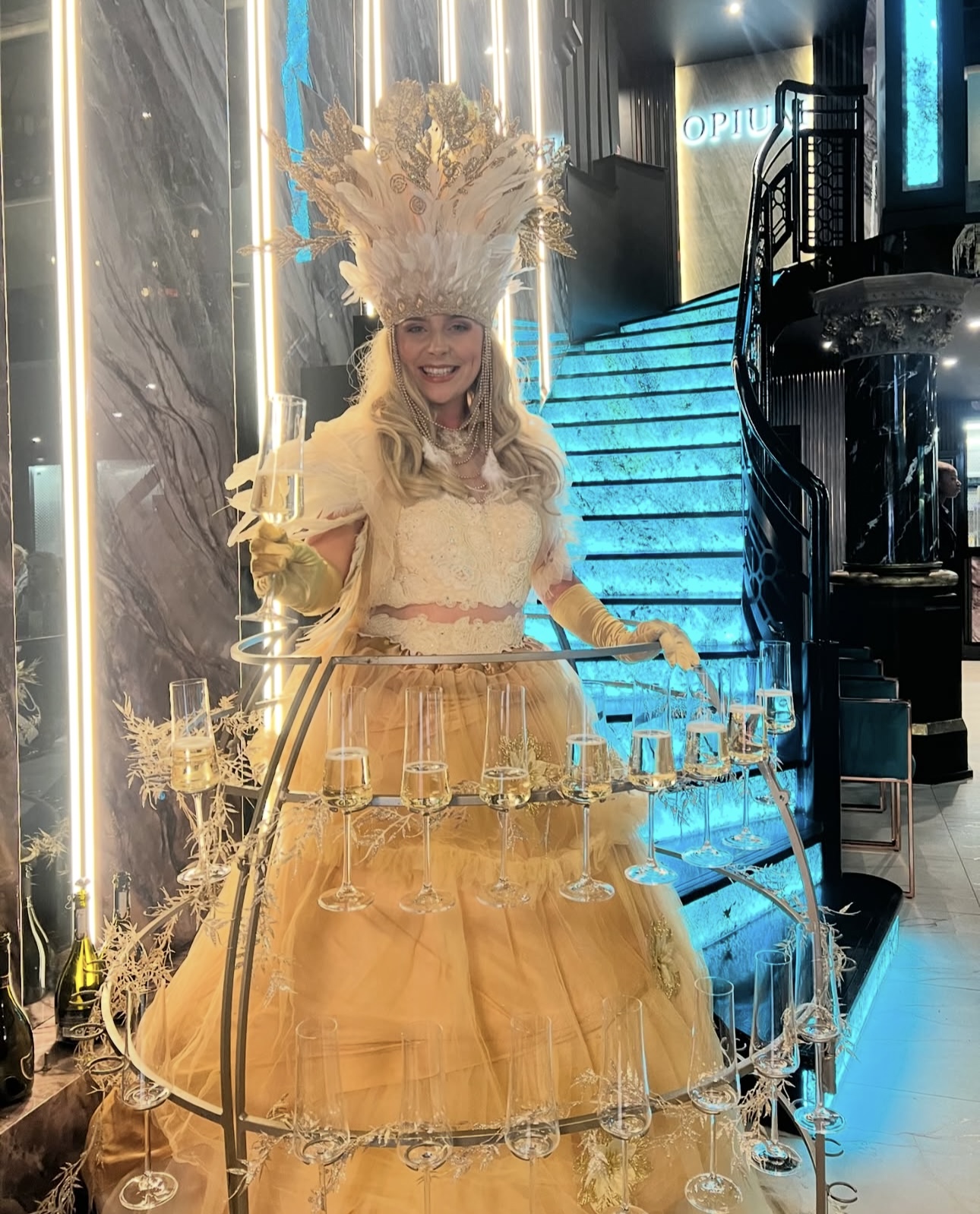 Champagne Dress photo