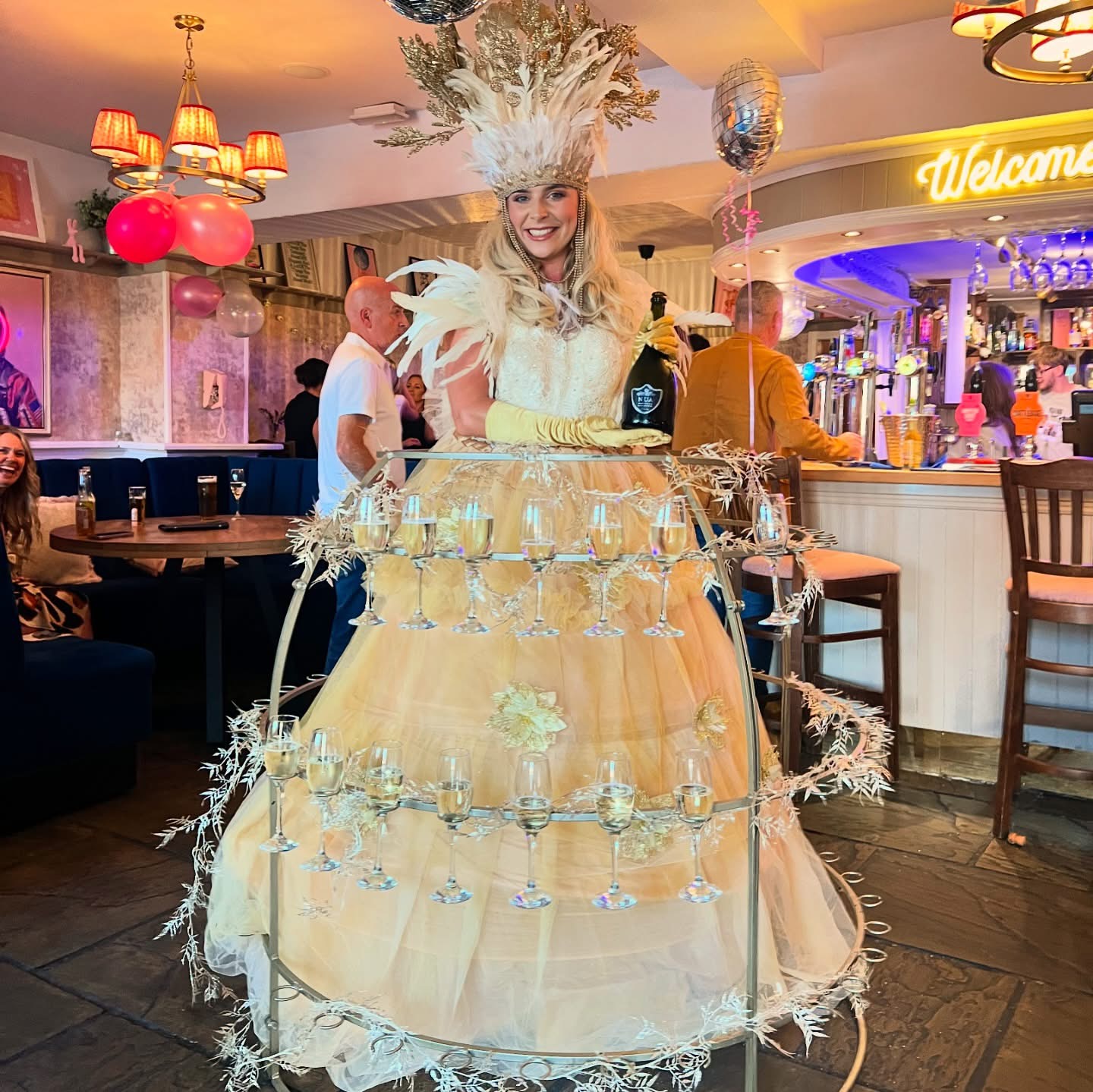 Champagne Dress photo