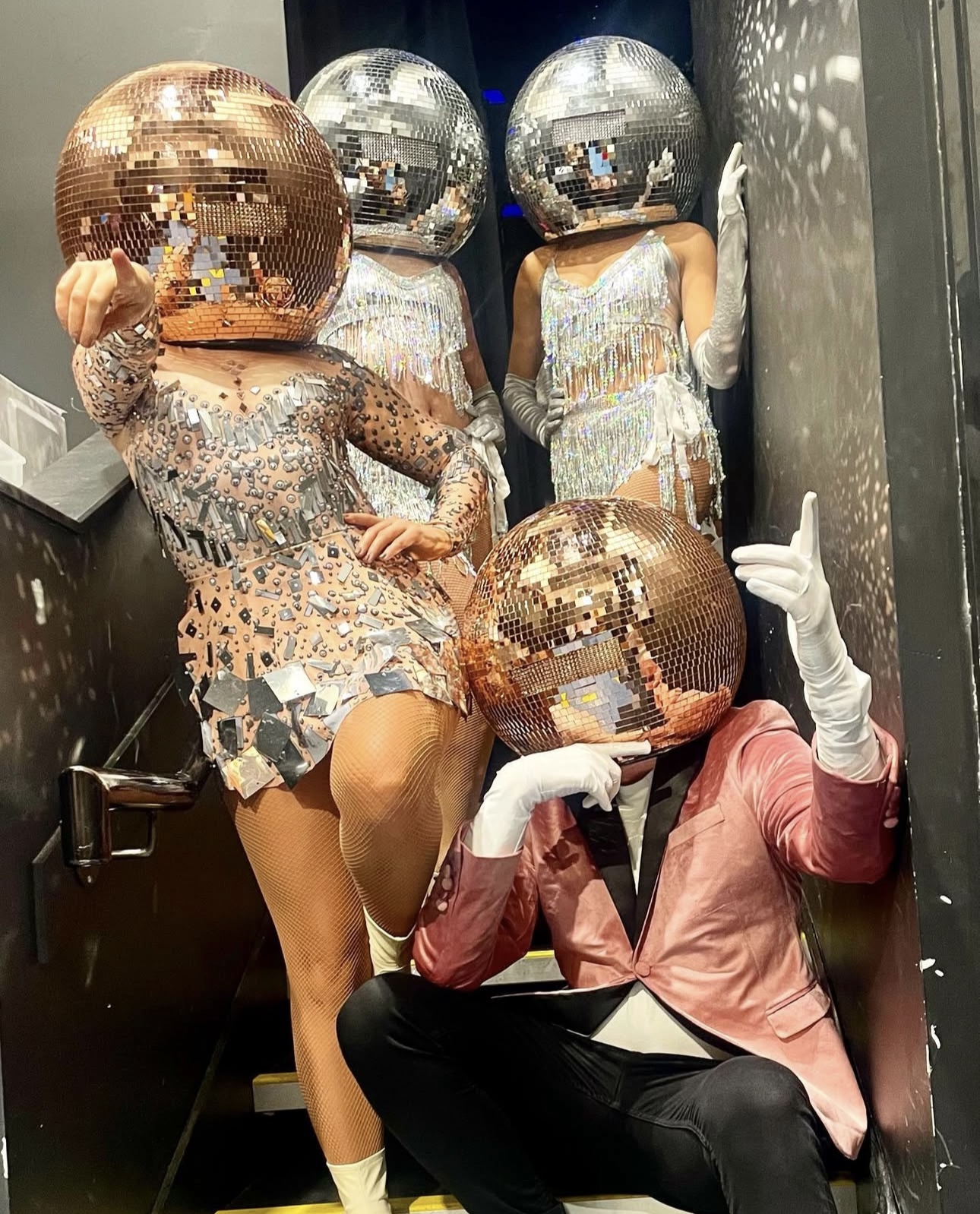 Discoball Dancers photo